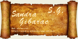 Sandra Gibarac vizit kartica